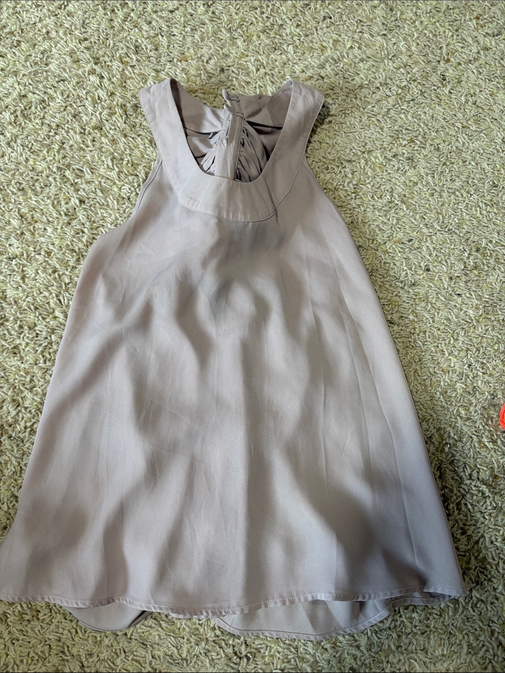 BKE Taupe Racerback Camisole Dress